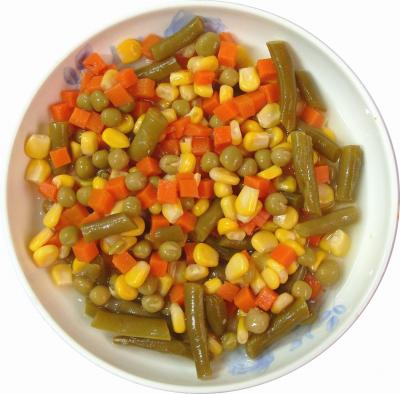 China Factory Price Canned OEM Canned Mixed Vegetables For All Kinds Mixed Acceptable for sale