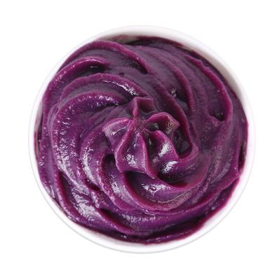 China Canned mashed sweet purple block of potatoes for sale