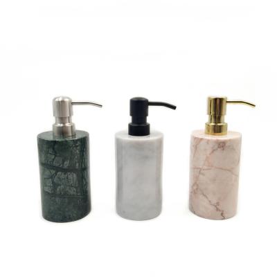 China Modern Nordic Creative Natural Marble Lotion Bottle Hand Squeeze Bottle Hand Squeeze Bottle High Grade Bathroom Supplies for sale