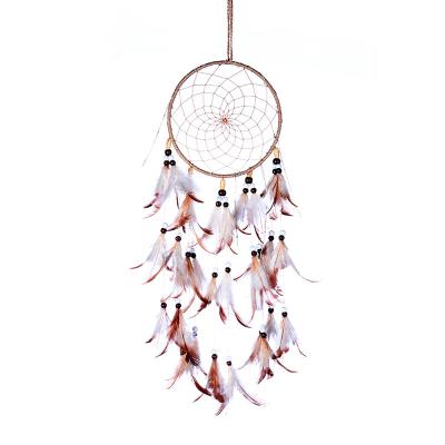 China Wholesale Minimalist Feather Handmade European Dream Catcher Style Creative Instant Dreamcatcher for sale