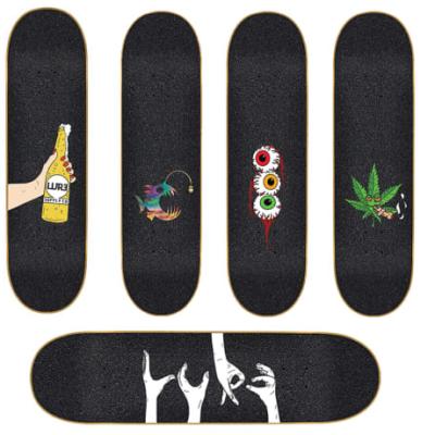 China Anti Slip EONBON Free Sample Skateboard Grip Tape Design, Waterproof Scooter Grip Tape. for sale