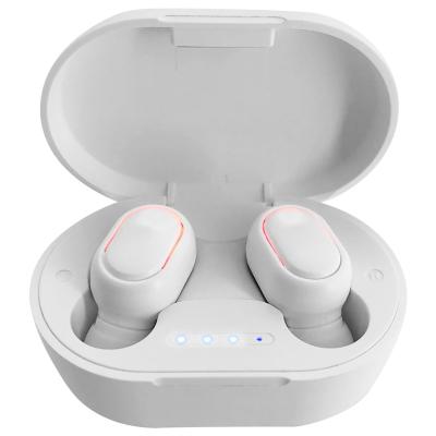 China Mini Headphones Wireless Earbuds Cool Design Headphones with Charger Case Hook for sale