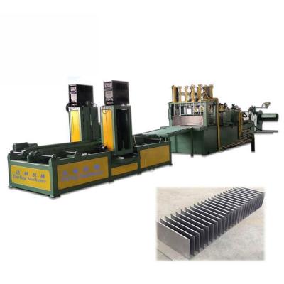 China Transformer Oil Tank Fan Making Darling Machinery BWL-400x1300 Famous Automatic Transformer Radiator Corrugated Fin Forming Machine for sale