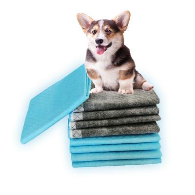 China Bamboo Dog Pee Pet Pad Bamboo Deodorization Viable Carbon Charcoal Training Urine Pads for sale