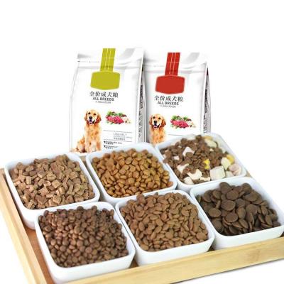 China Sustainable Dog Food Dry Bag Ingredients Sustainable Customized Pet Food For Dogs for sale