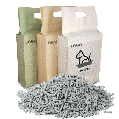 China Deodorizer Pet Product Stocked Strong Grouping Pet Supplies Clean Wholesale Bentonite Activated Carbon Cat Litter for sale