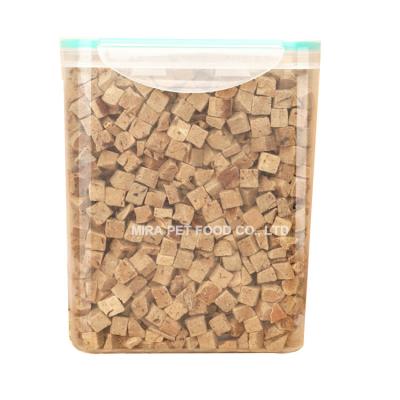 China High Quality High Protein Stocked Chicken Breast Pet Snacks Cat Food Factory Manufacturer Natural Freeze Dried for sale