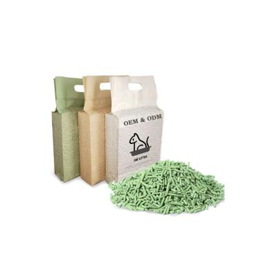 China Stocked Tofu Cat Litter Flushable Tofu Cat Soil Clumping Cat Litter for sale