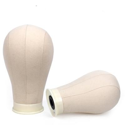 China Canvas Head For Wigs Making High Quality Cheap Canvas Block Head 21