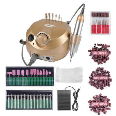 China Professional Acrylic Nail Kit Set Stainless Steel With Sturdy Storage Case Pedicure Tools Electric Nail Art Drill Pen Machine Set For Nail for sale