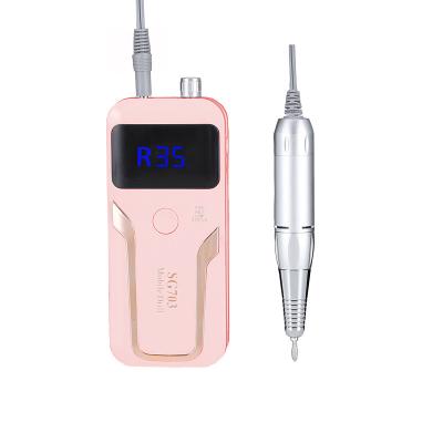 China Stainless Steel Wholesale Inventory Machine Manicure Machine Mini Portable Nail Drill For Electric Nail Salon for sale