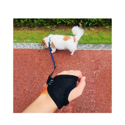 China Hot Selling Safe Padded And Durable Telescopic Rope With Wide And Flat Durable Nylon Pet Rope Leash for sale