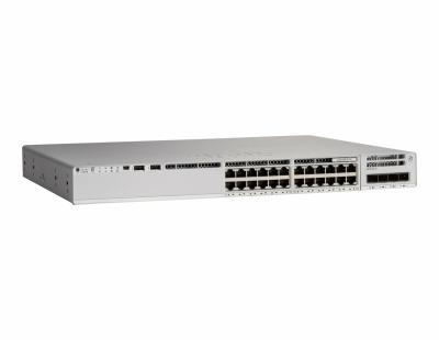 China Netwok 9200 Series 24 POE 10/100/1000 4X10G SFP Port Switch C9200L-24P-4 X-E Network Switch for sale