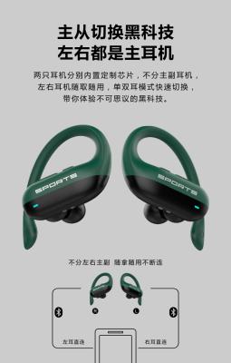 China Wireless In-ear FW1 BT Noise Canceling Earphone TWS Sports Earbuds Working for sale