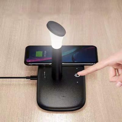 China Mobile Phone Watch Earbuds A12 5-in-1 Radio Charging Wireless Charging 3-in-1 Fast Charging Small Night Lamp for sale