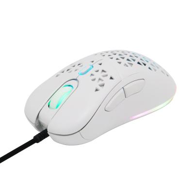 China High Quality Anti-Drop Gaming Mouse 7D Gamer Cable Accessories Color Changing High DPI 8000 PC Computer Gaming Mouse for sale