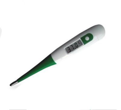 China Flexibele Oksel Digitale Koortsthermometer met Lcd Vertoning Te koop