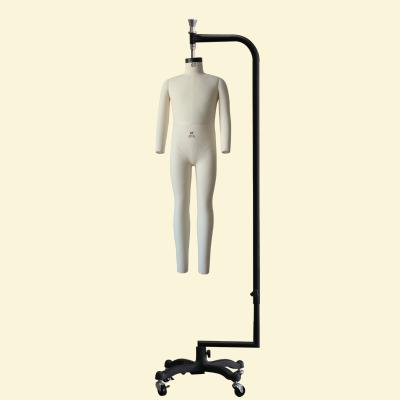 China China Wholesale Standard Full Body Child Size Mute And Stand Mannequin For Tailor Seamstress for sale