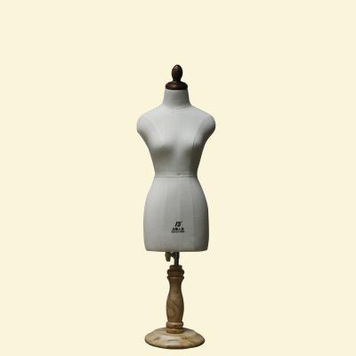 China Mini Stand Half-body Women Mannequin For Tailor On Sale for sale