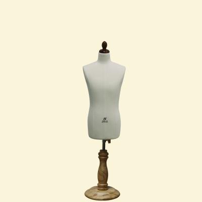 China Mini Stand Upper Body Male Mannequin For Mannequin Draping Form for sale