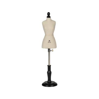 China 1/2 Scale Size Wedding Dress Form Mini Mannequin For Garment School Designers Sewing Students for sale