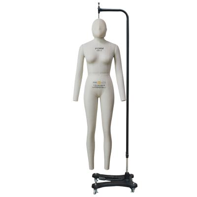 China Stand US Standard Full Body Dummy With Head For Tailor Seamstress for sale