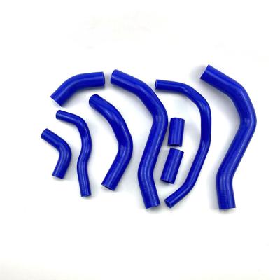 China Cooler Silicone High Temperature Radiator Motorcycle Resistance Hose For Honda CBR 600RR 2007-2012 08 09 10 11 for sale