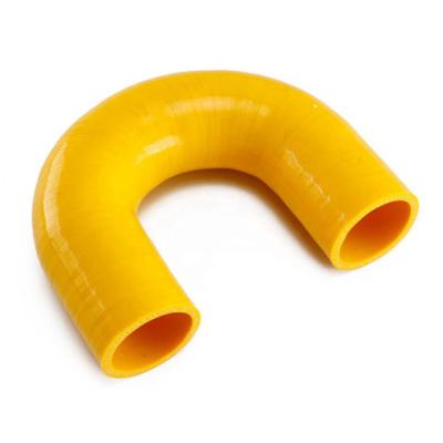 China High Temperature Resistance Free Samples 180 Degree Elbow U Shape Silicone Coupler Turbo Hose for sale