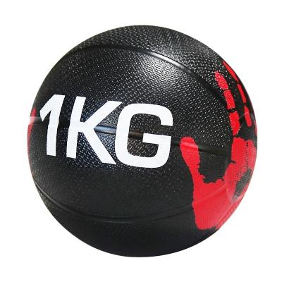 China Bodybuidling High Quality New Design Fitness Medicine Ball Rubber Customized Logo for sale