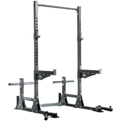 China Multifunctional Power Rack Home Gym Use Fitness Trainer Training Squat Rack With Weight Stack for sale