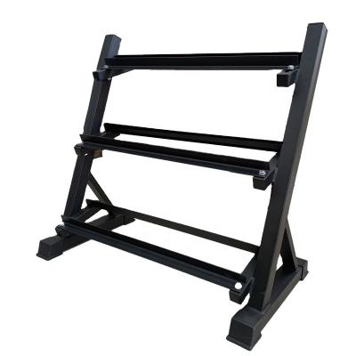 China Gym Indoor Fitness Weight Hex Free Standing Dumbbell Rack For Sale for sale