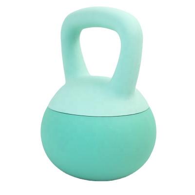 China Home Use Bodybuilding Competition 2kgs Soft Colorful Adjustable PVC Kettlebell High Quality for sale