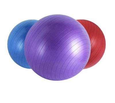 China Round Anti Burst Balance Exercise Ball Gym PVC Premium Yoga Ball for sale