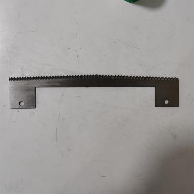 China High Quality Industrial Blade Hotel Packing Machinery Saw Tooth Blade Plastic Packing Knife Blade Cutting Blade for sale