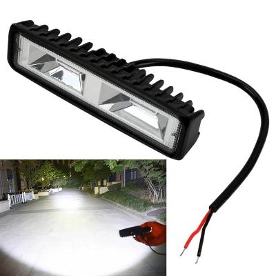 China ABS/Aluminum 12 24V Headlights For Motorcycle Truck Boat Tractor Trailer Auto Offroad Working Light 36W LED Work Light Projector Light Bar for sale