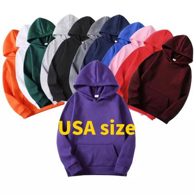 China Factory Wholesale Plain Thick QUICK DRY white unisex sweatshirt pullover hoodie plus size embroidery plus size men's hoodies for sale