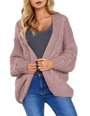 China Anti-Wrinkle Winter Fancy Knitwear Women Oversized Cardigan Sweaters for sale