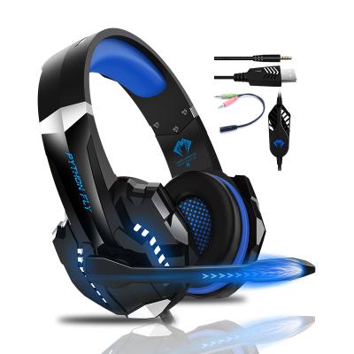 China Free Sample Earphone Free Sample Audifonos PYTHON FLY G9000 Pro Noise Canceling Headset Gaming Earbuds With Microphone For PC XBOX ONE for sale