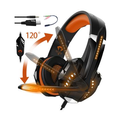 China Free Shipping OEM Headband Game G9000 PRO 7.1 Mobile Headset Headphones ps4 ps5 With Mic For XBOX for sale