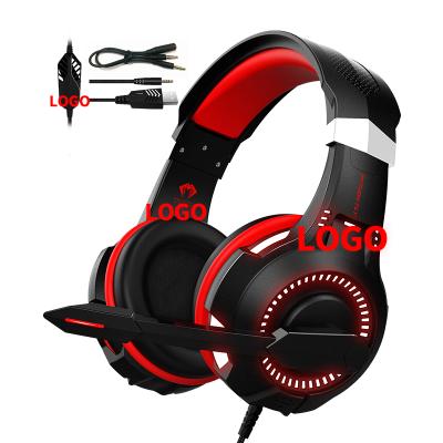 China Headband Bestselling Auriculares Gamer Earphones Gaming Headset 3.5MM Earphone Headband Microphone Led Gaming Headset for sale