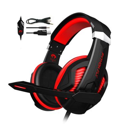 China Direct Shipping Headband Headphone Noise Canceling Gamer PS4 USB Earphones Gaming Headsets With Noise Isolating Microphone for sale