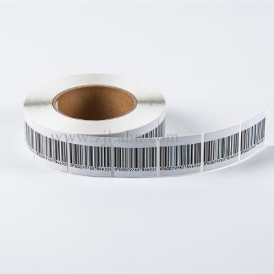 China Shopping Mall Supermarket EAS 8.2mhz Label 40*40mm Eas RF Label Anti-theft Soft Barcode Label for sale