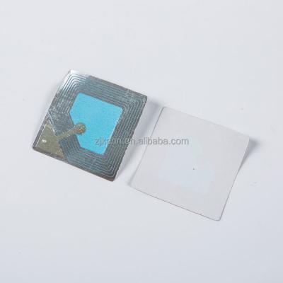 China Retail store professional made supermarket eas 40*40 mm soft adhesive rf label for protection for sale