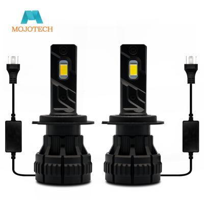 China 3000K 6000K Dual Color H1 H4 9006 Diecast Aluminum Housing Car Led Headlights for sale