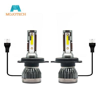 China M1 Diecast Aluminum Housing Mini Fanless Led Headlights Bulb for sale