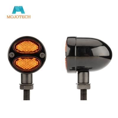 China Motorcycle 2pcs Sequential Water Flow Turn Signal LED Turn Signals Flashing Lights Tail Stop Indicators Turn Signal ZJ505 for sale