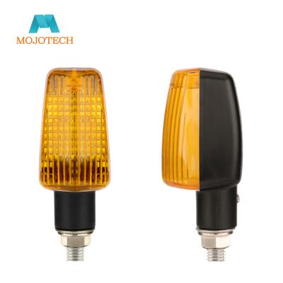 China 2pcs Motorcycle Turn Signal Light Triangle LED Turn Signal Indicators Hard Rubber Sequential Universal for sale