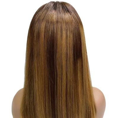 China OSETI Silky Straight Wave Accent Hair Hd Lace Frontal Wig, Piano Color Bob Human Hair Lace Front Wigs, 13x4 Lace Front Human Hair Wigs for sale