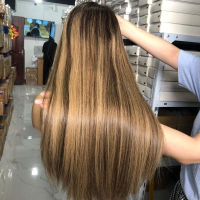 China Wholesale 100% Silky Straight European Hair Silk Top Jewish Wave Wig, 22 Inches Highlights Silk Top Kosher Wig for sale