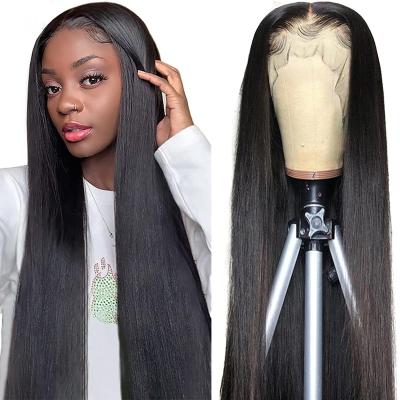 China Wholesale Hd Cheap Raw Indian Body Wave Virgin Hair Lace Front Human Hair Wig Vendor Transparent Lace Front Wig For Black Women for sale